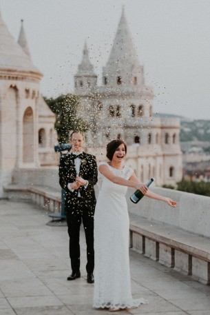 Location: Budapest, Hungary
Date: 1st of July, 2017
Venue: Flashback Photo Studio

Photographer: Daniel, Eszter

A german/hungarian wedding at my favourite wedding venue in Budapest. It was probably the hottest day of last summer and a very long day, too. After leaving the venue around 3 am I headed to Buda Castle for a sunrise photosession! I never feel tired when I have a camera in my hand. I blame the adrenalin... 

Bence and Tanja live in Munich and I visited them for their engagement session before the wedding. We met again in July 2018 for their belated wedding photos... I love it when we can spend threewhole  days together and I get to travel to new places.